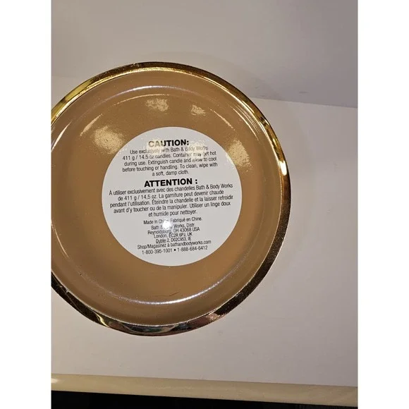 Ornate Owl Bath & Body Works Candle Holder New Fall Series 7.5" Tall X 6" Wide - Picture 6 of 8